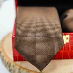 ست کراوات و دستمال جیب مردانه کد 3 - تصویر 7
