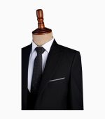 کت و شلوار مردانه مدل یقه کنت کد 40036 - تصویر 4