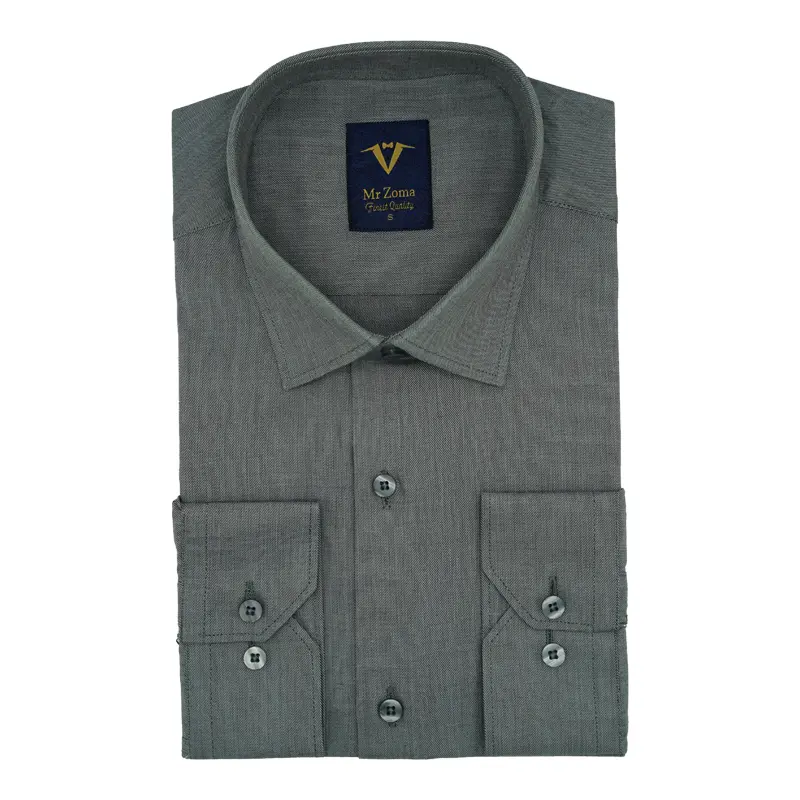 mens-long-sleeve-shirt-140-01671140-pic-01 پیراهن مردانه آستینبلند طوسی مدل 671140