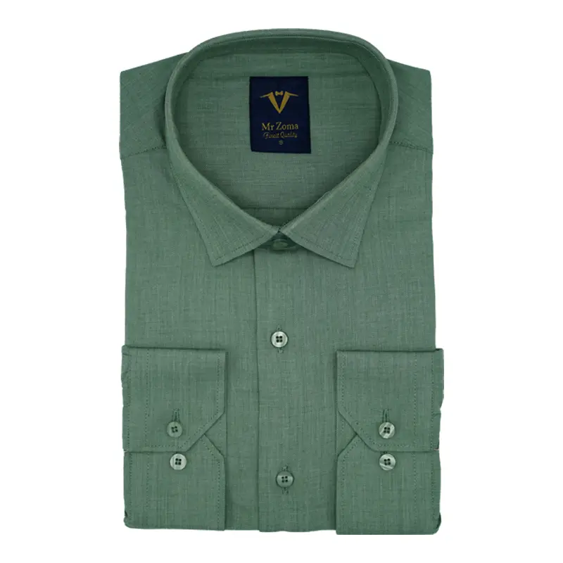 mens-long-sleeve-shirt-94-0167194-pic-01 پیراهن مردانه آستینبلند سبز مدل 67194