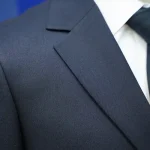 کت‌ و شلوار مردانه مطهری سرمه‌ای مدل 40362 - تصویر 5