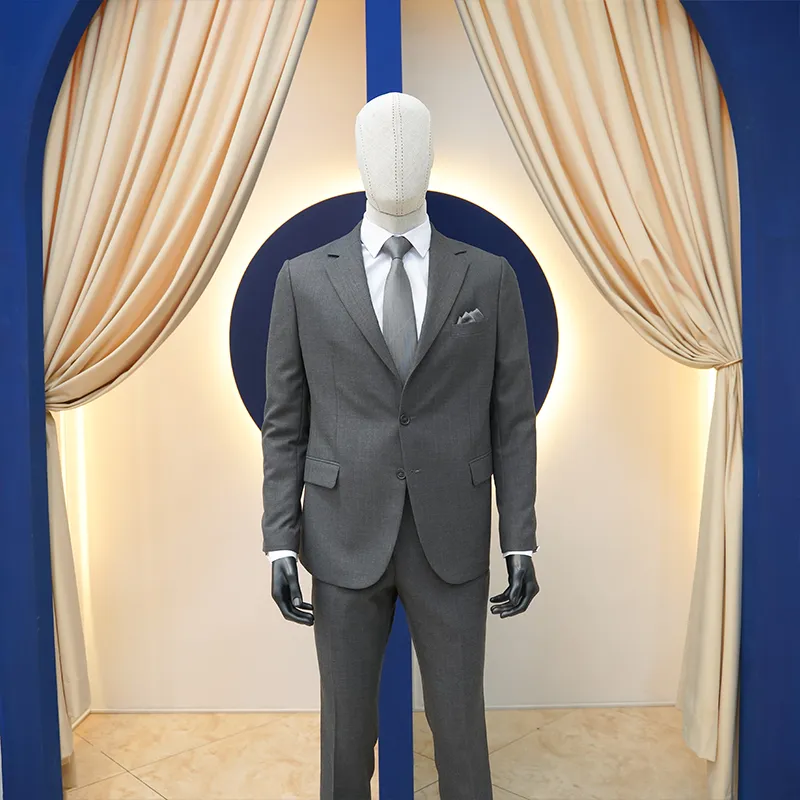 mens-suit-0740363-pic-01 کت و شلوار مردانه مطهری طوسی مدل 40363 - تصویر 1