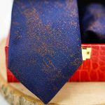 ست کراوات و دستمال جیب مردانه کد 1 - تصویر 3